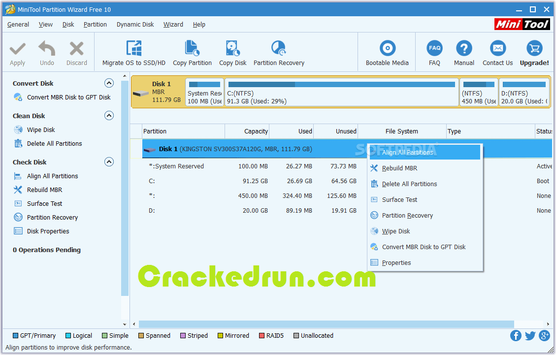 MiniTool Partition Wizard 12.6 Crack + License Code Download Free