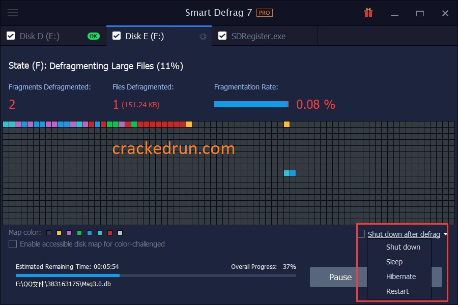 IObit Smart Defrag Crack 7.5.0.121 + Keygen Free Download 2022